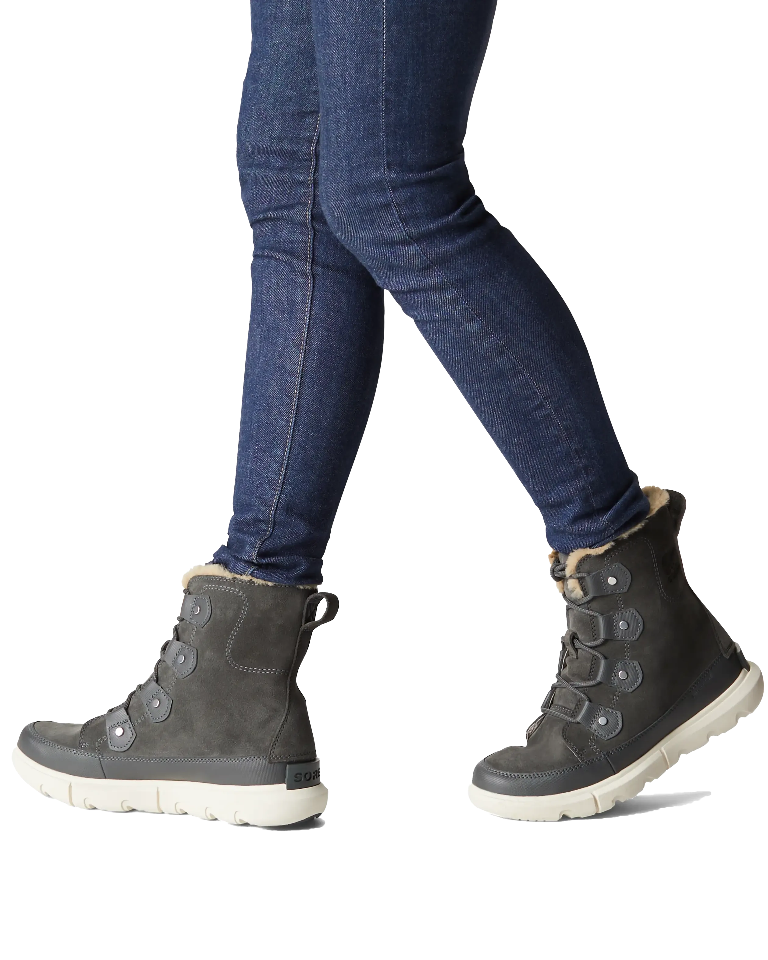 Explorer II Joan Snow Boots in Grill Fawn