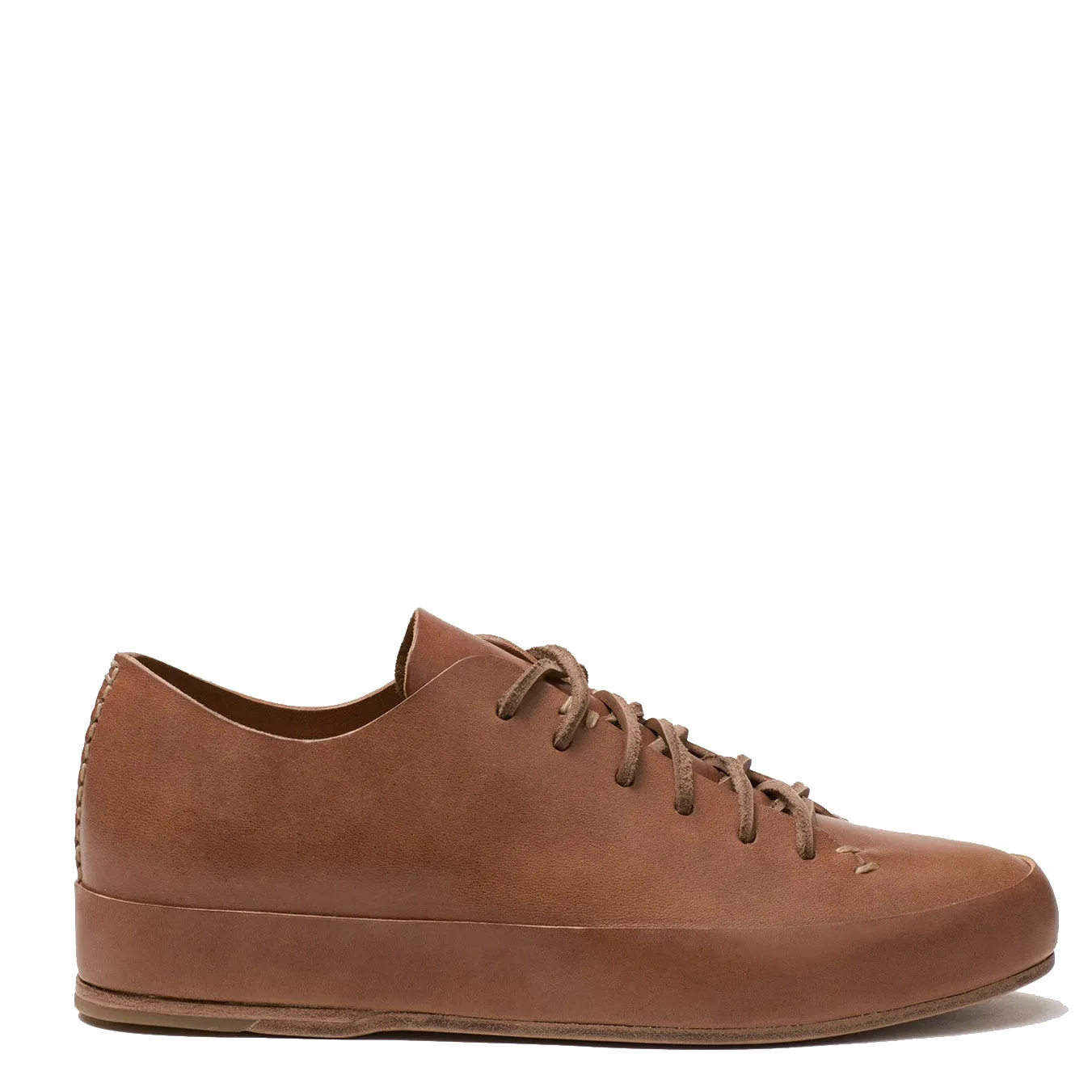 Feit - Tan Veg Tan Hand Sewn Low Sneaker