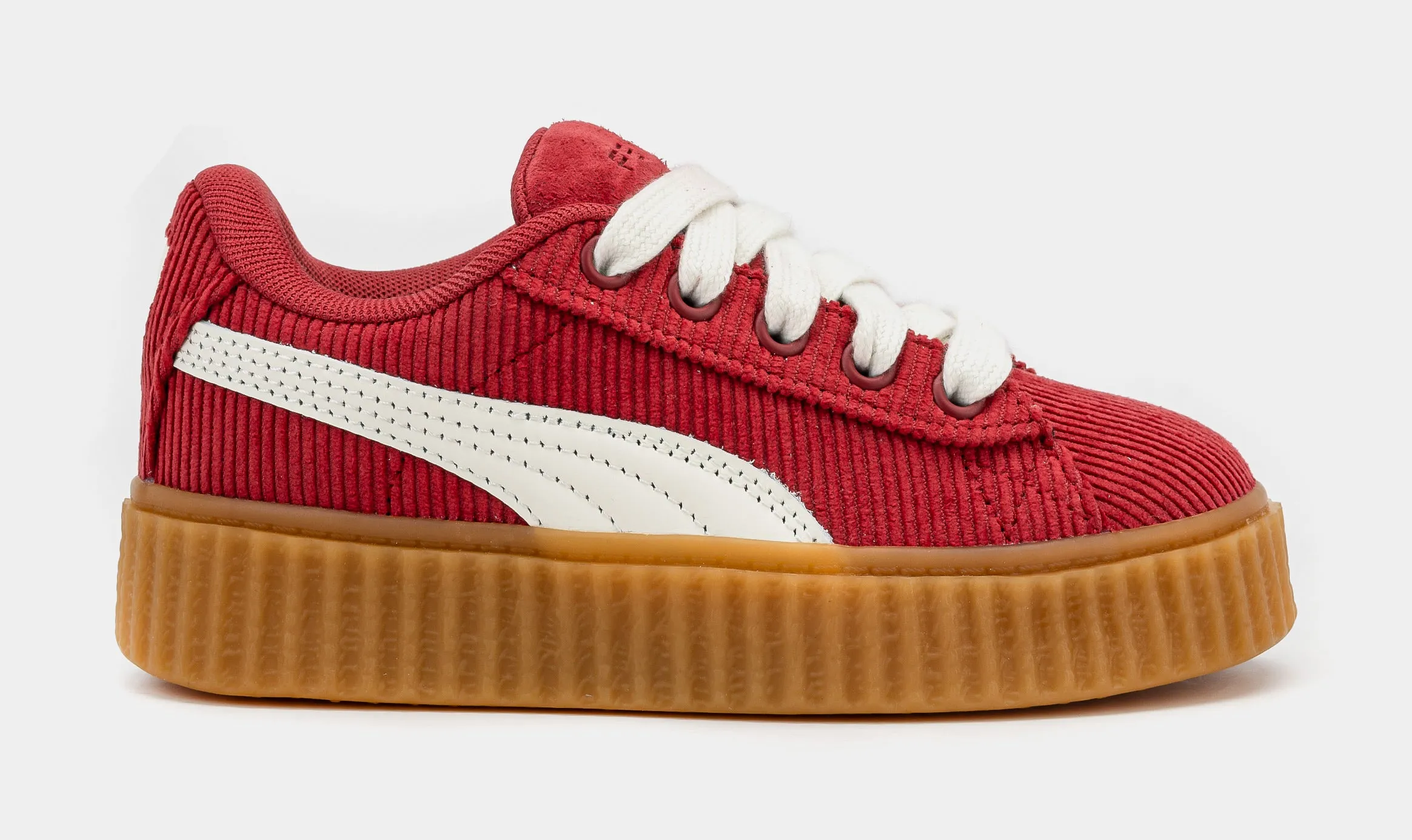 Fenty Creeper Phatty In Session Preschool Lifestyle Shoes (Red/White/Gum)