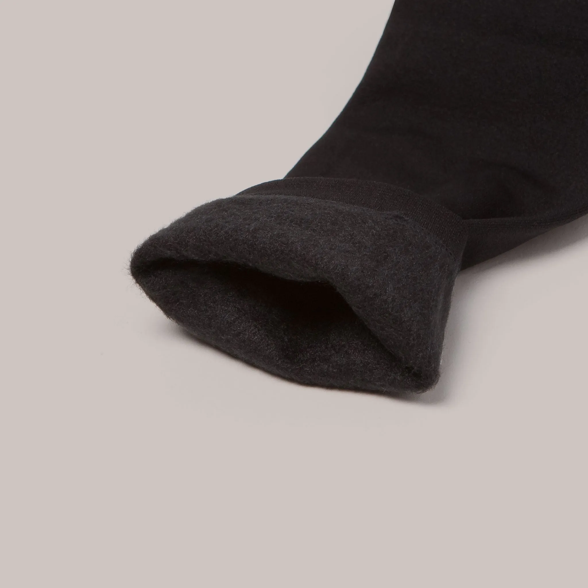 Fleece-lined Leggings (Black)