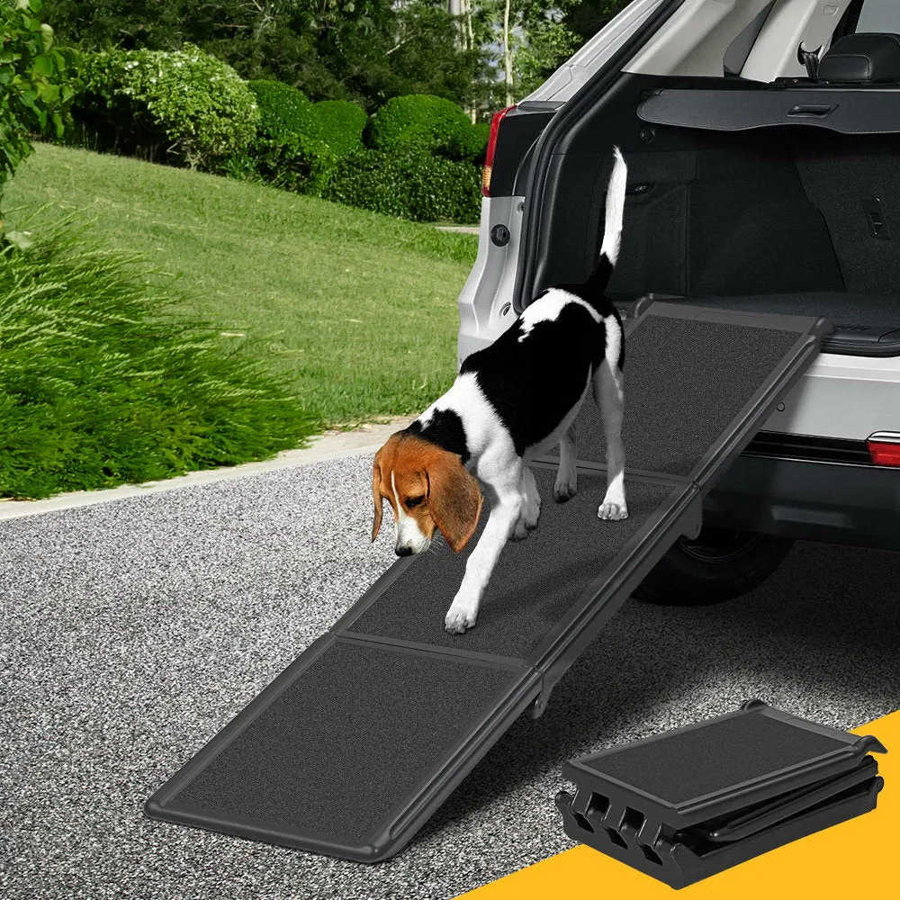 Foldable Non-Slip Adjustable Dog Ramp & Steps - i.Pet