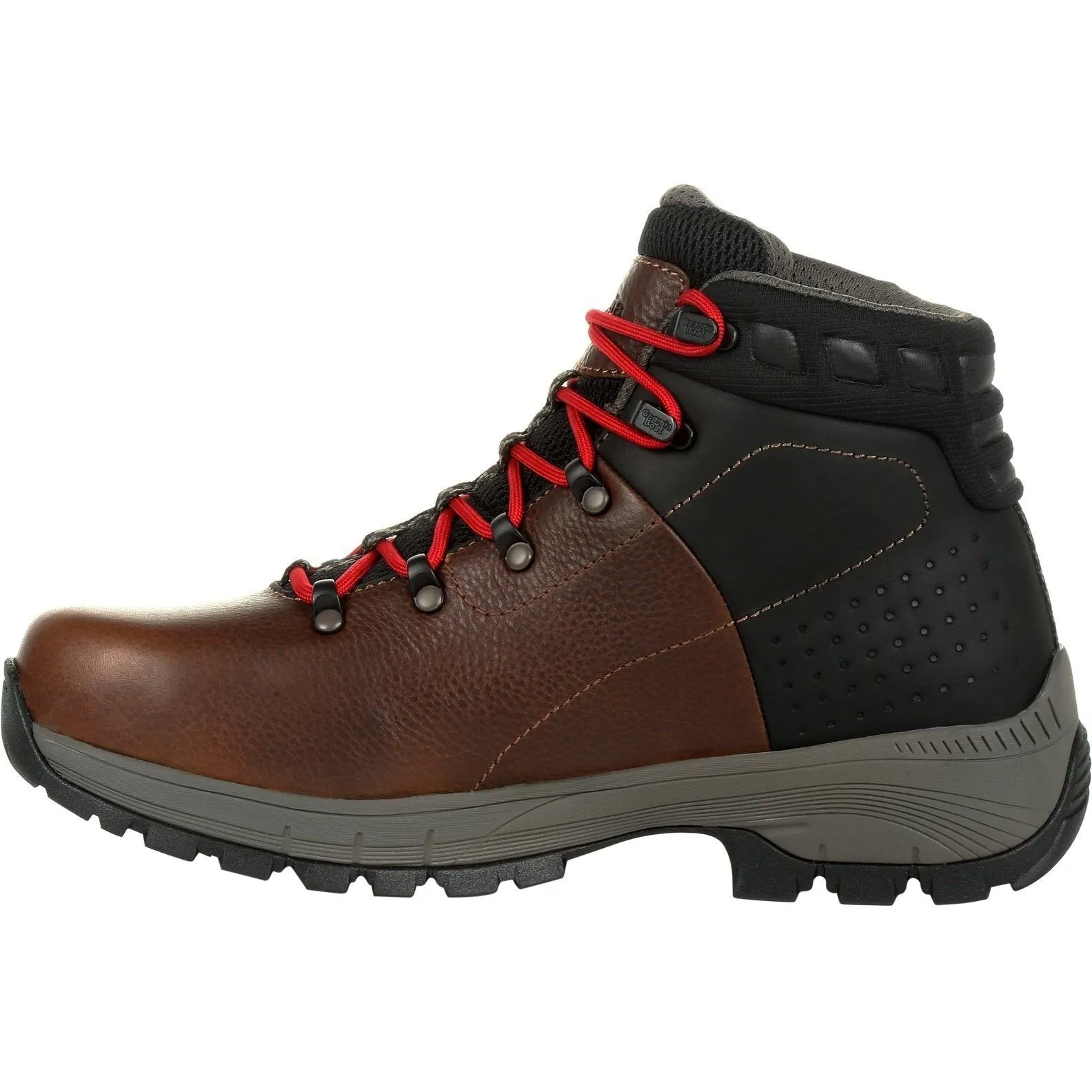 Georgia Men's Eagle Trail 6" Alloy Toe WP Hiker Work Boot - Brown - GB00397