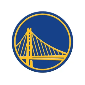 Golden State Warriors 3D Color Metal Emblem