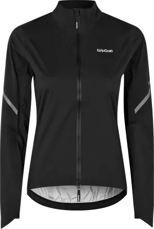 Gripgrab Women&#x27;s RainMaster Waterproof Lightweight Jacket Black | Buy Gripgrab Women&#x27;s RainMaster Waterproof Lightweight Jacket Black here | Outnorth