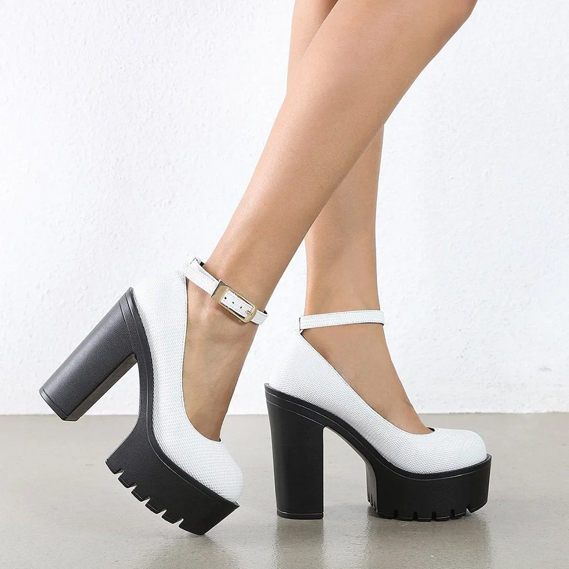 Halloween Thick-soled Fashionable High Heels