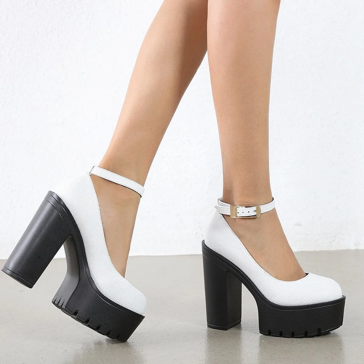 Halloween Thick-soled Fashionable High Heels