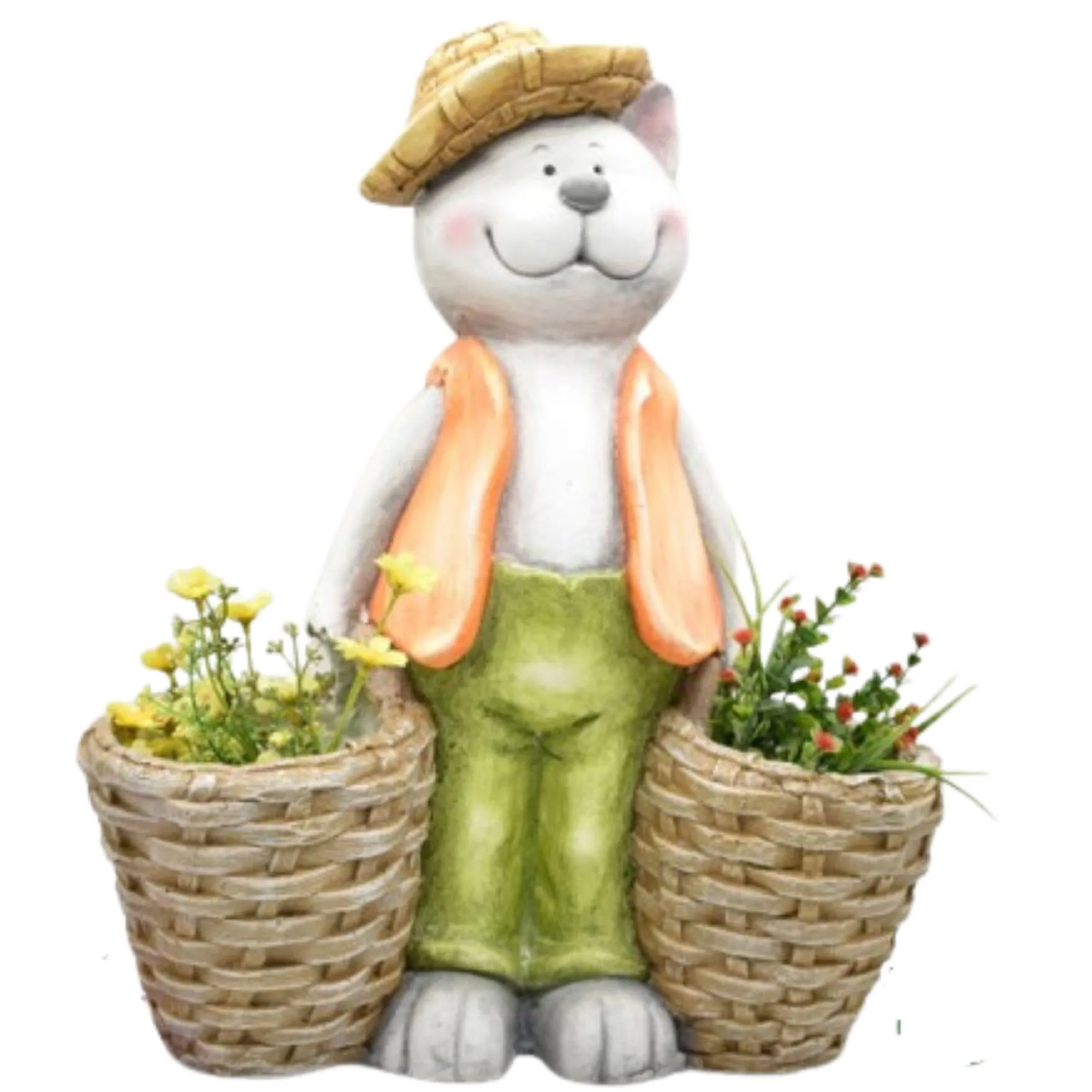 Harvest Cat Planter