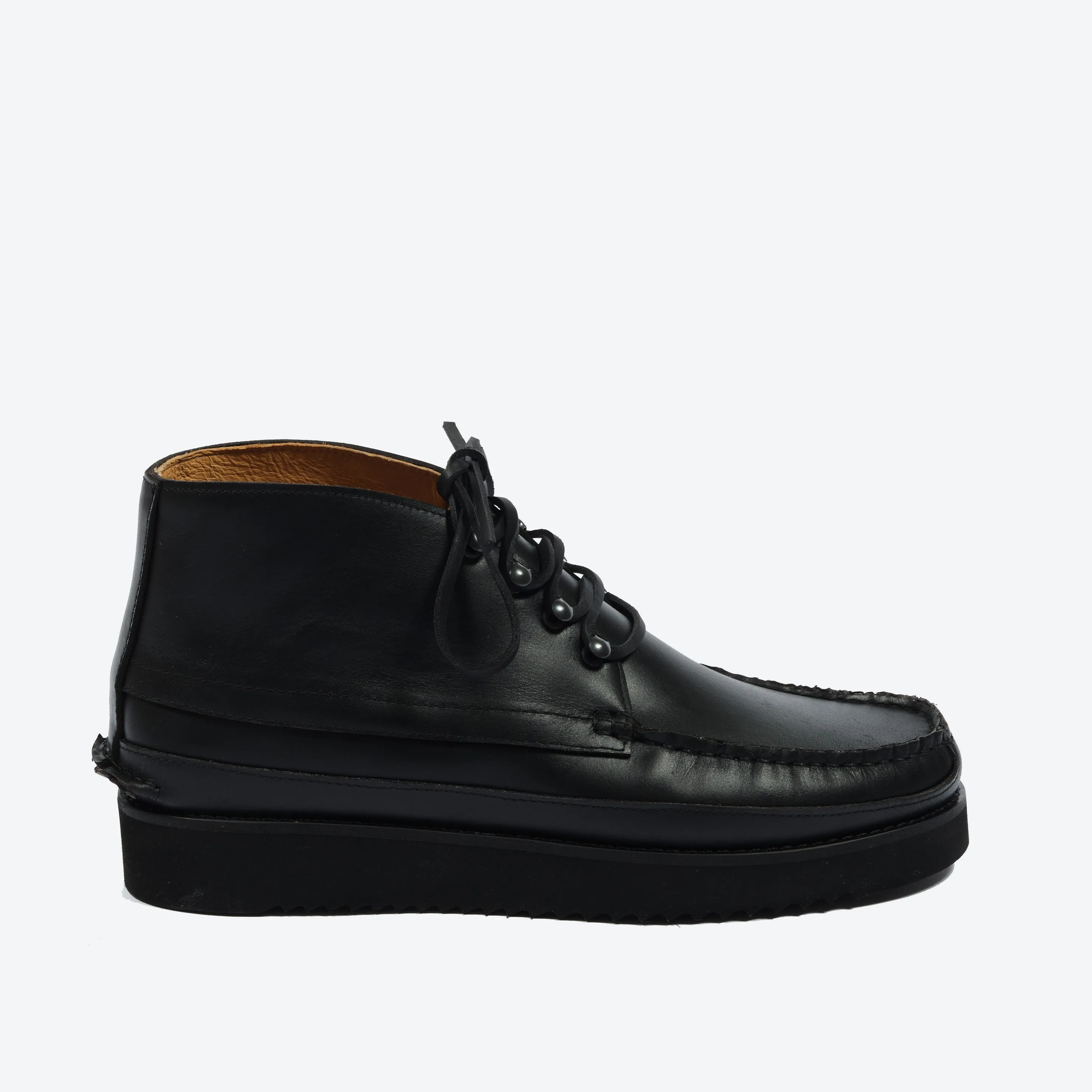 HIKER MOC BOOT - BLACK/BLACK