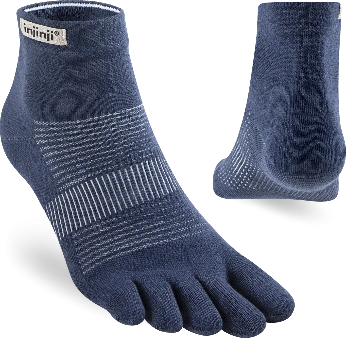 Injinji Men&#x27;s Run Lightweight Mini-Crew Navy | Buy Injinji Men&#x27;s Run Lightweight Mini-Crew Navy here | Outnorth