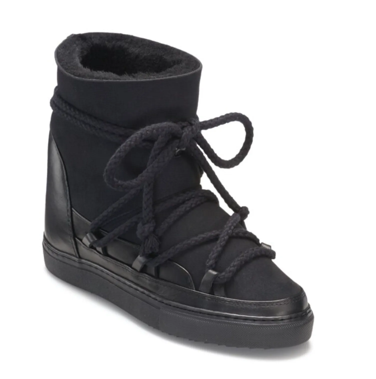 INUIKII Sneaker Classic WEDGE Black Boots