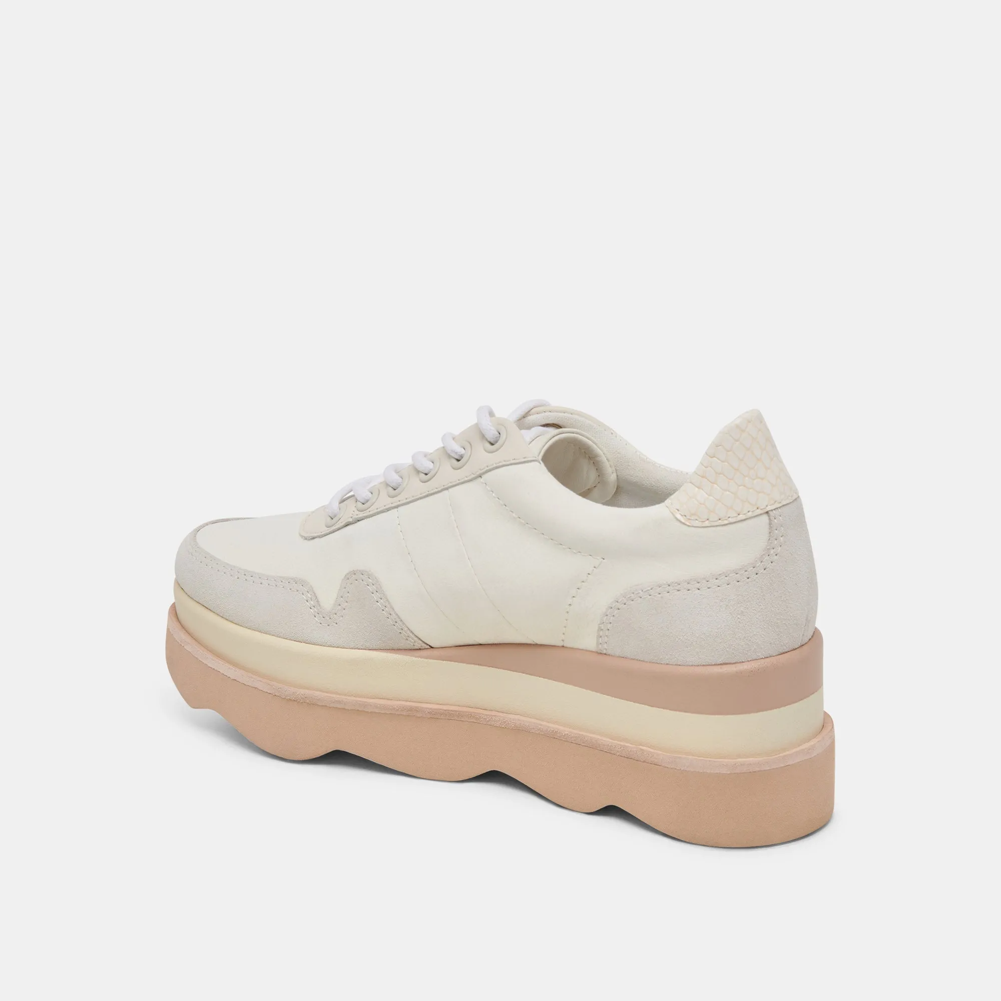 JAYNE SNEAKERS IVORY NUBUCK