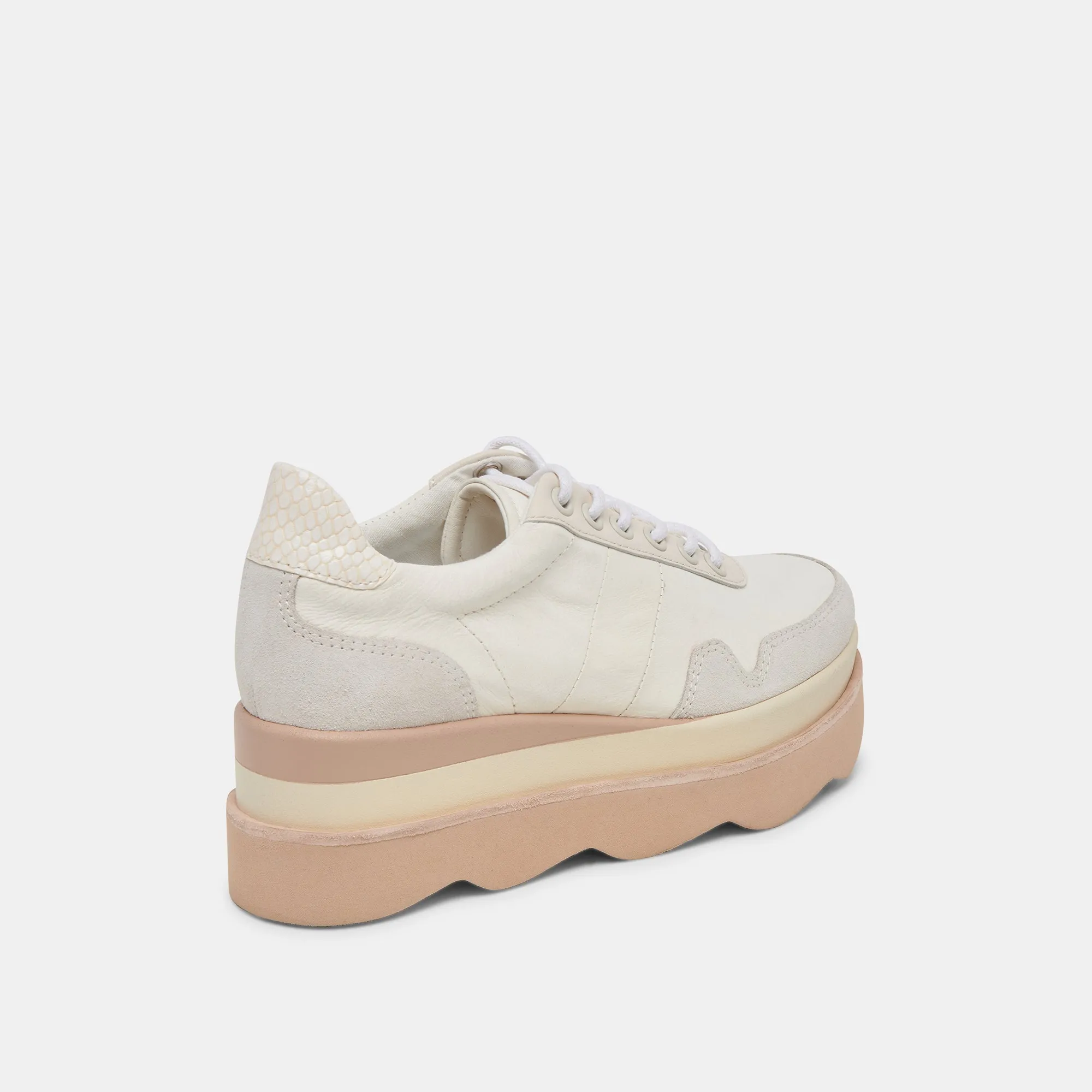 JAYNE SNEAKERS IVORY NUBUCK