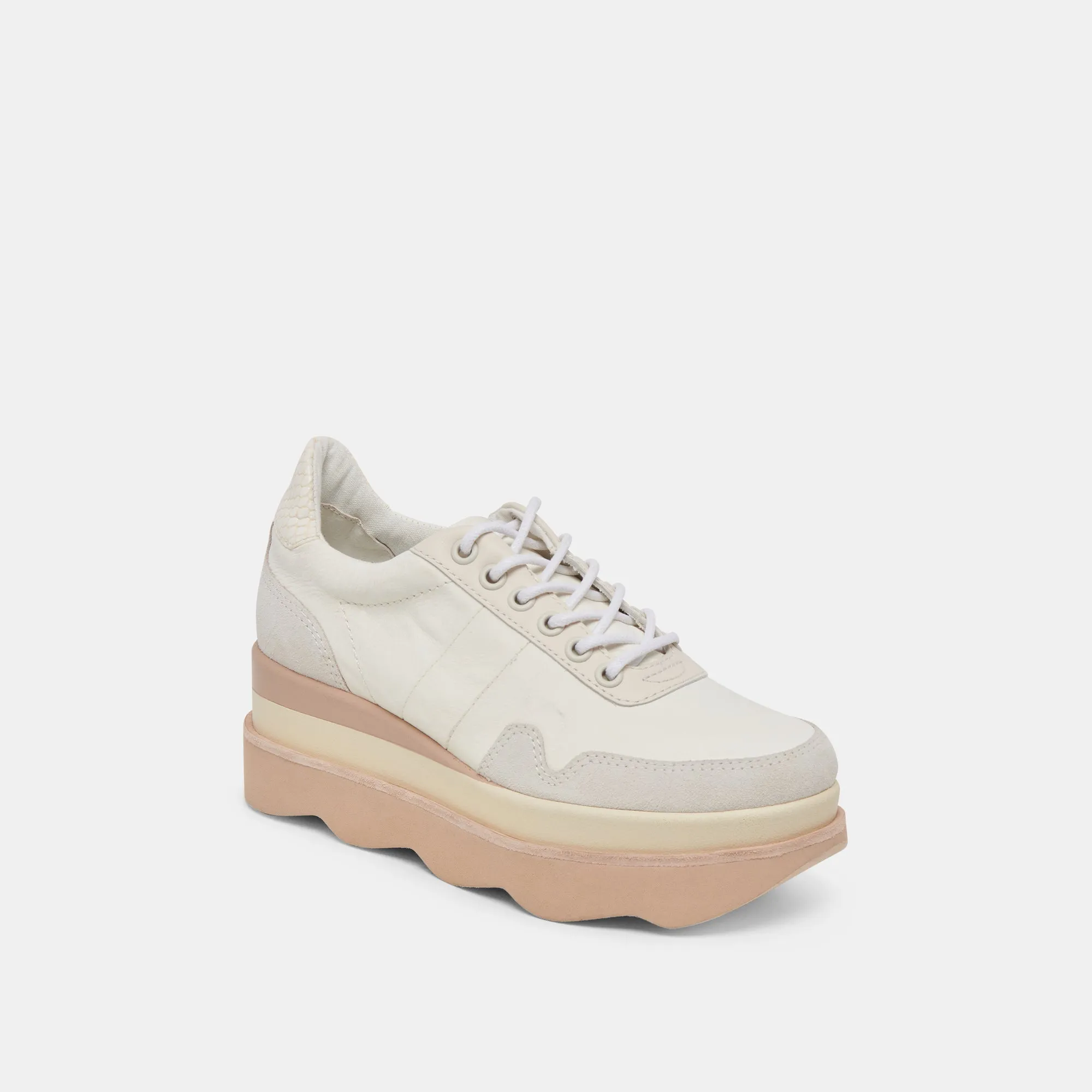 JAYNE SNEAKERS IVORY NUBUCK