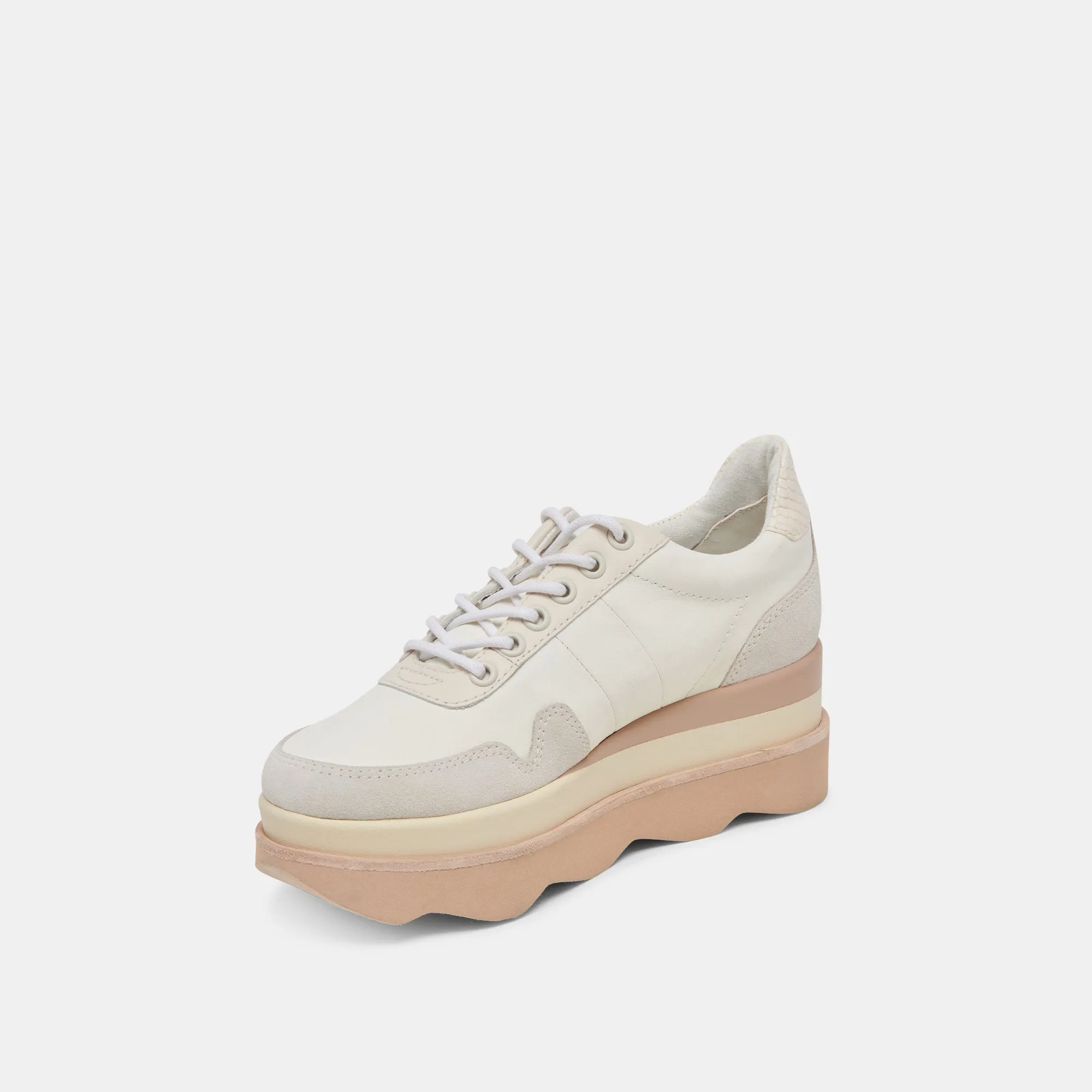 JAYNE SNEAKERS IVORY NUBUCK