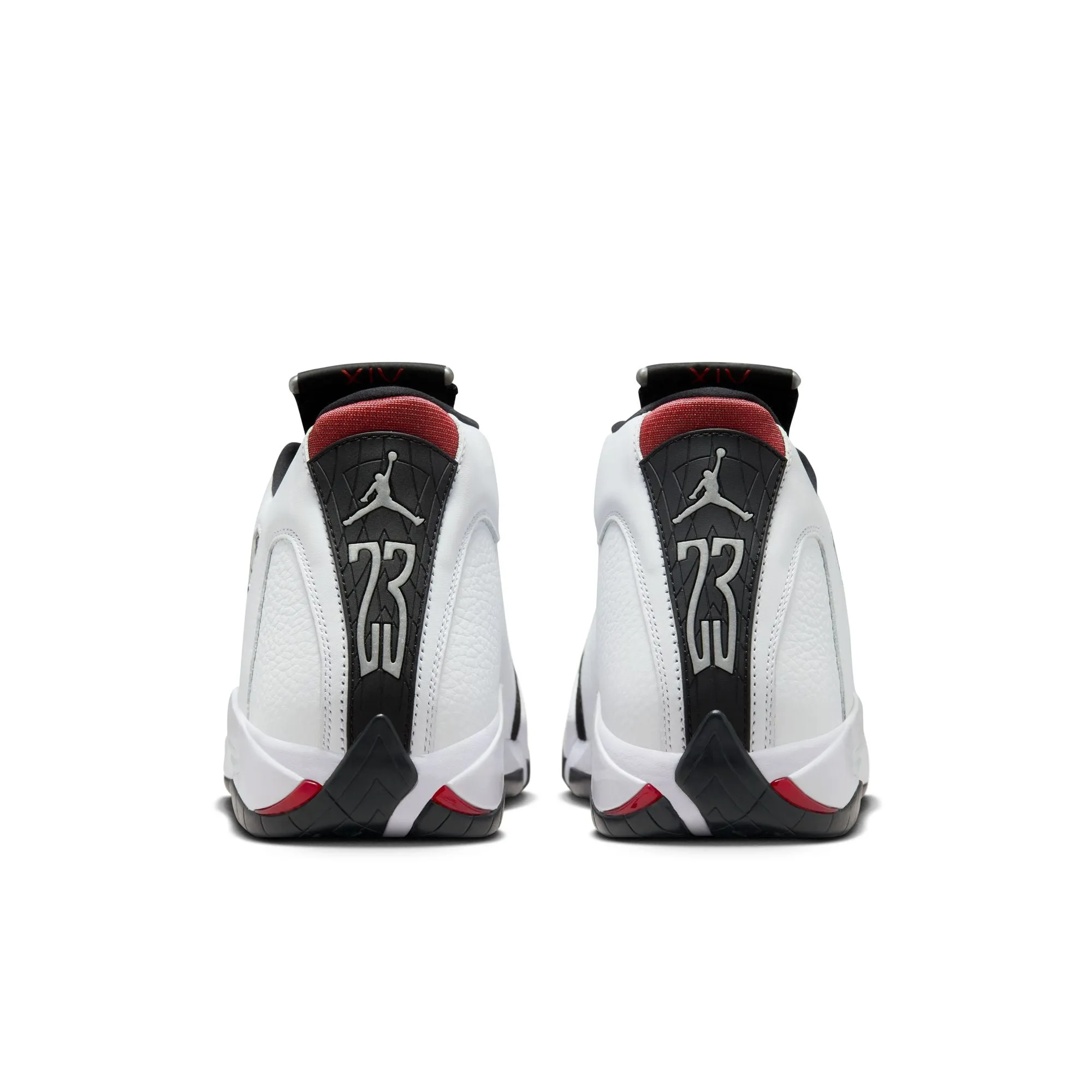 Jordan - Boy - GS Air Jordan 14 Retro - White/Varsity Red/Black/Metallic Silver