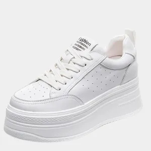 Joskaa 2024 New Leather Platform White Sneakers