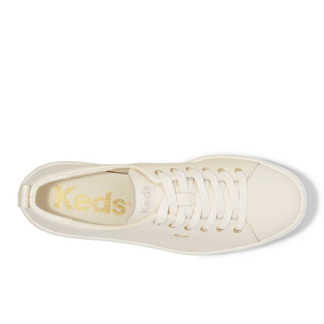 Keds Womens' Skyler Leather Sneaker Off White (WH68134)