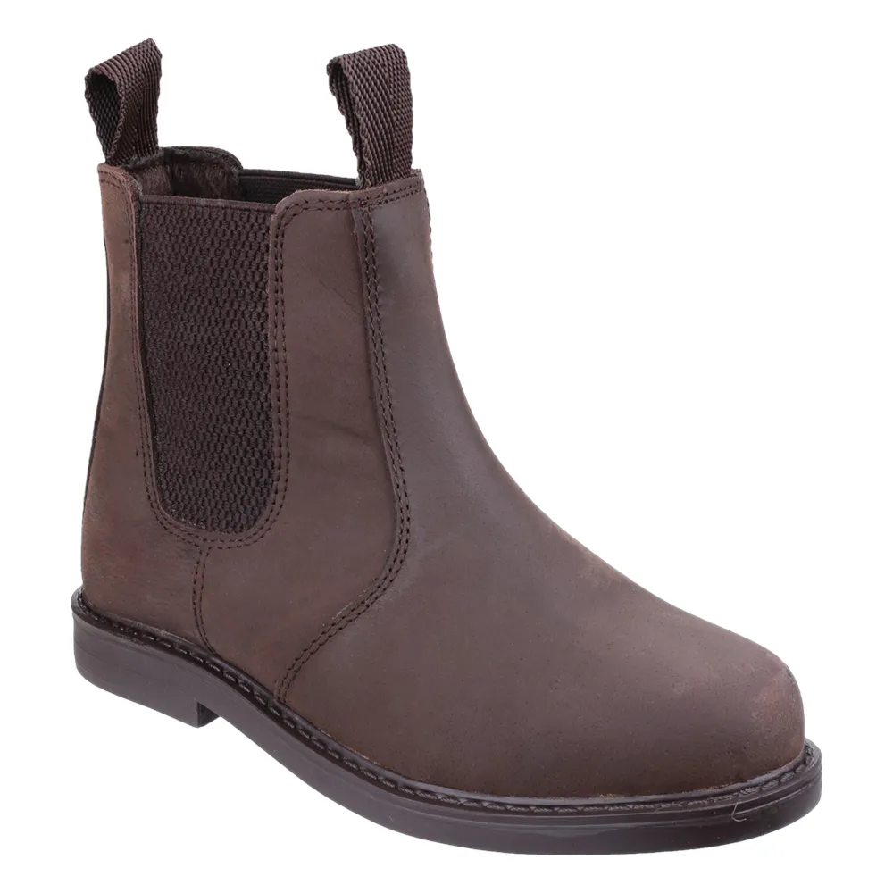 Kids Camberwell Pull On Dealer Boots Brown