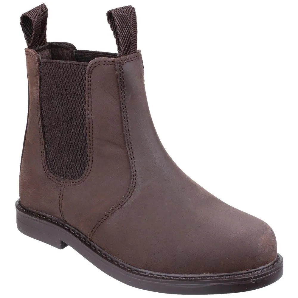 Kids Camberwell Pull On Dealer Boots Brown