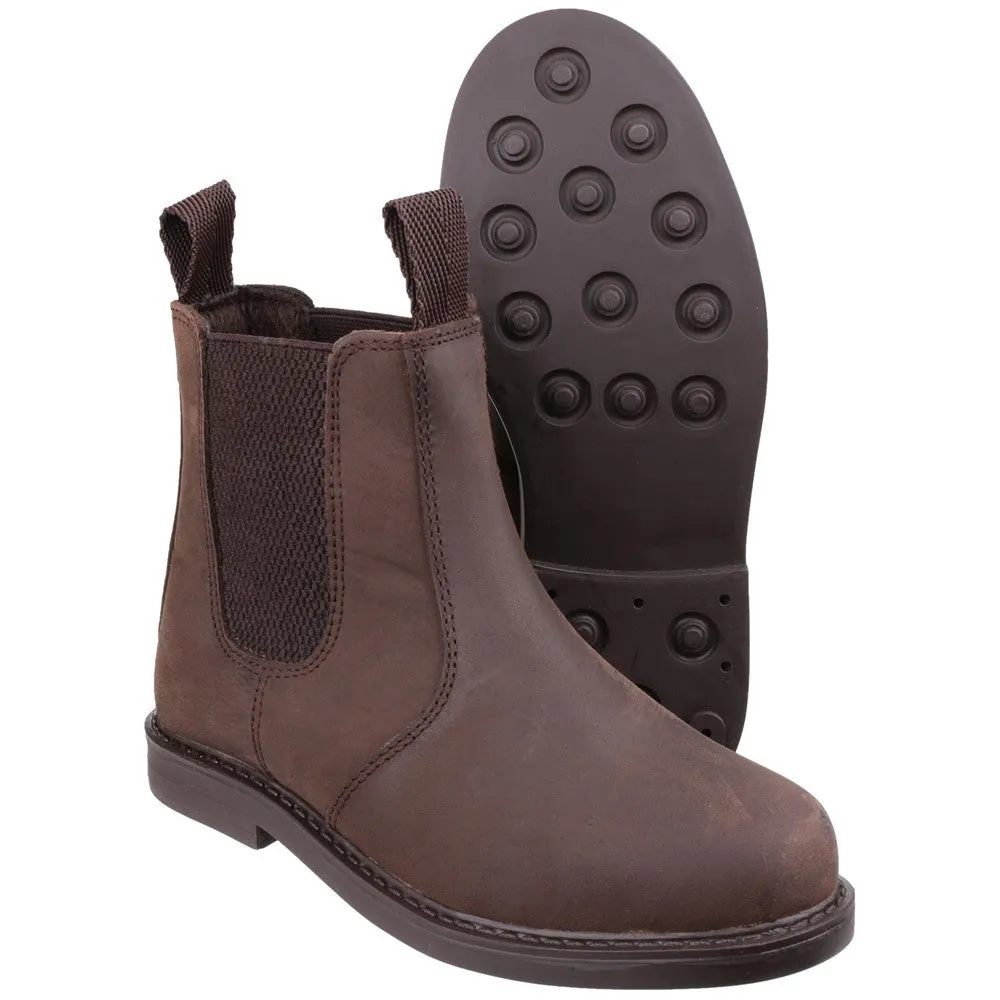 Kids Camberwell Pull On Dealer Boots Brown