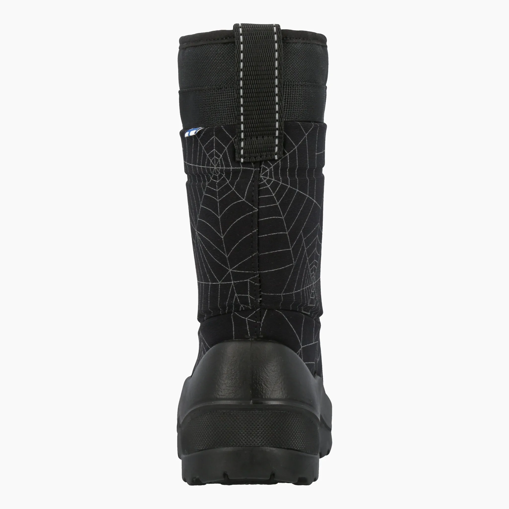 Kids´ winter boots Lumilukko, Black Spider reflective