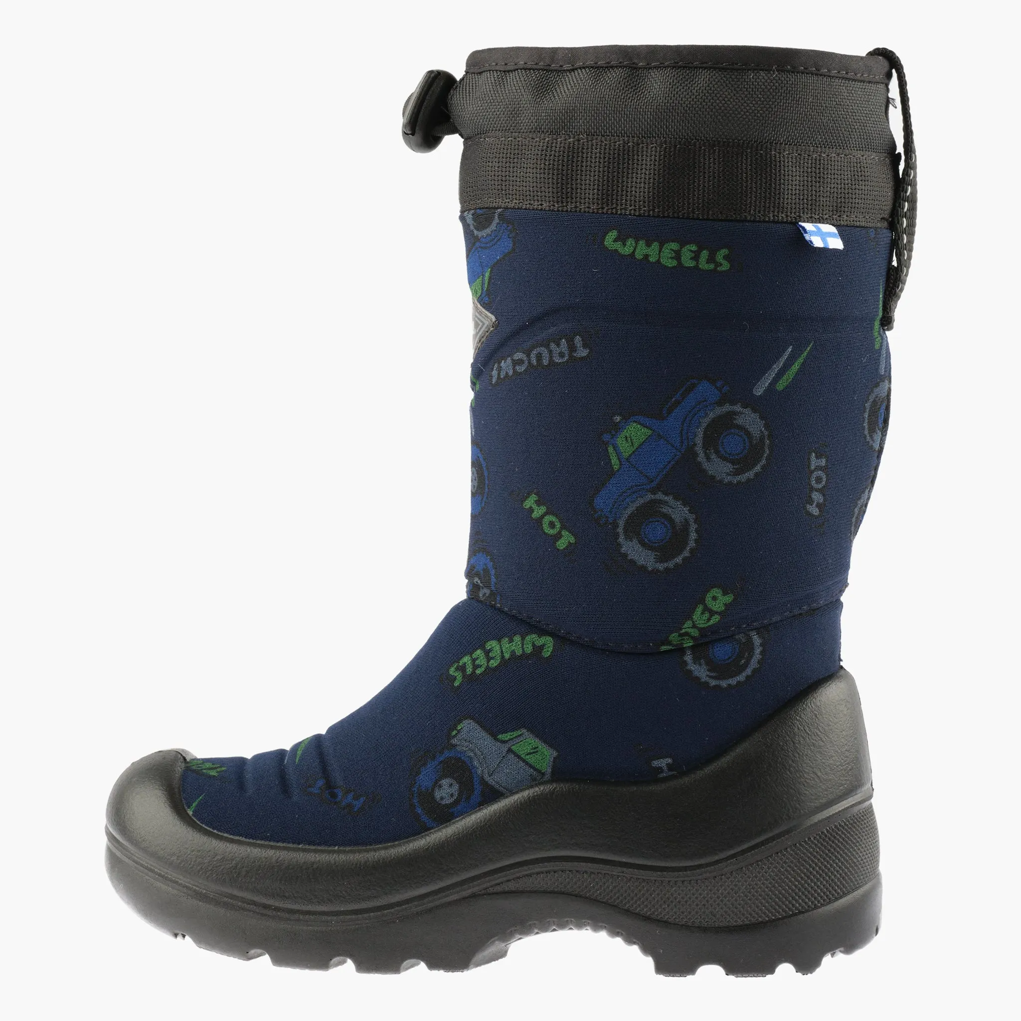 Kids´ winter boots Lumilukko, Blue Monster