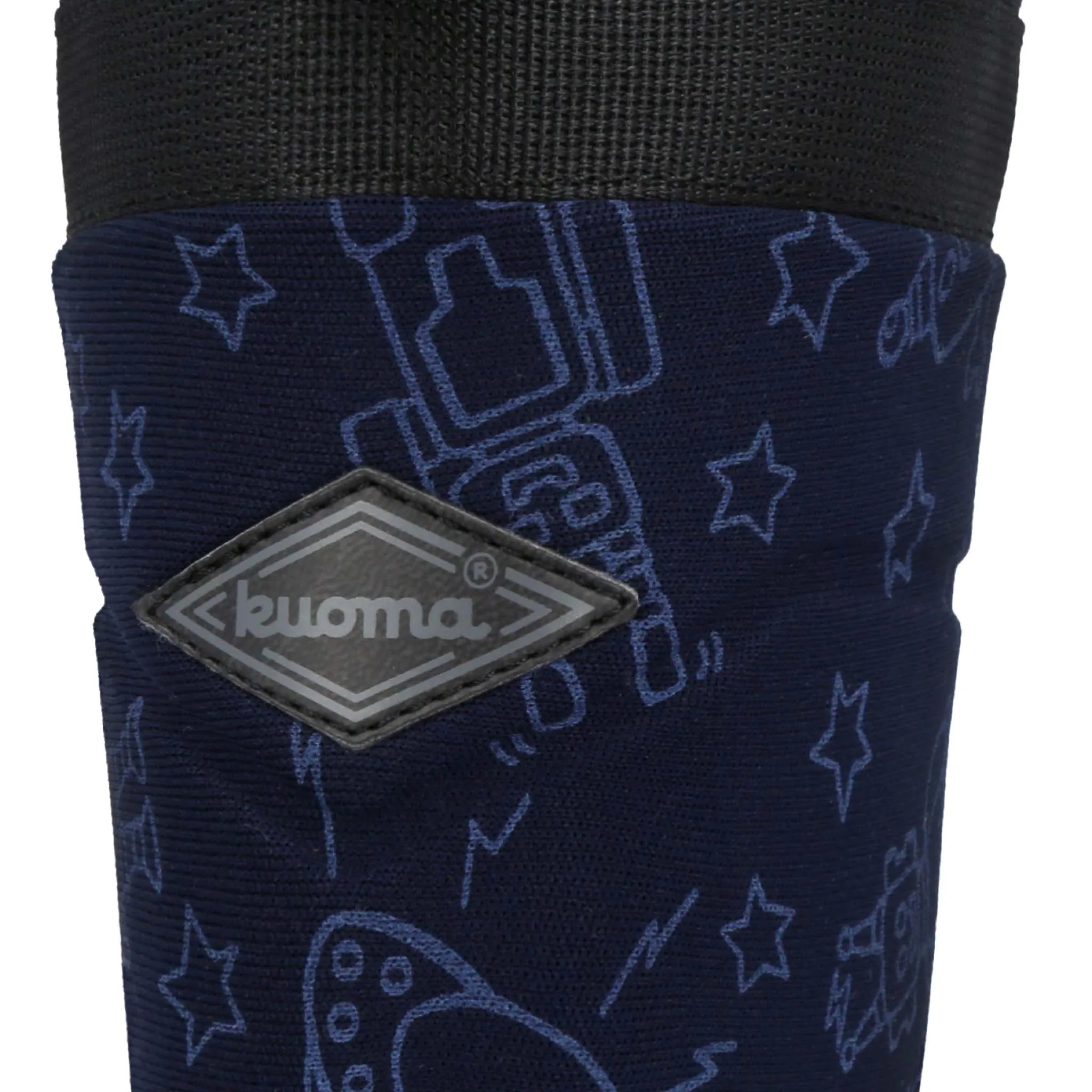 Kids´ winter boots Lumilukko, Blue Robot