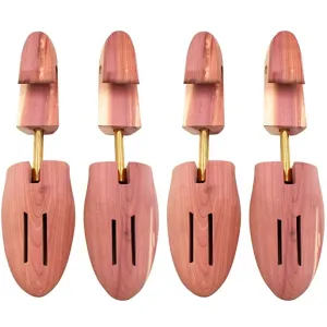 Kilocircle | Men's Red Cedar Wood Shoe Tree Single Tube 2 Packs