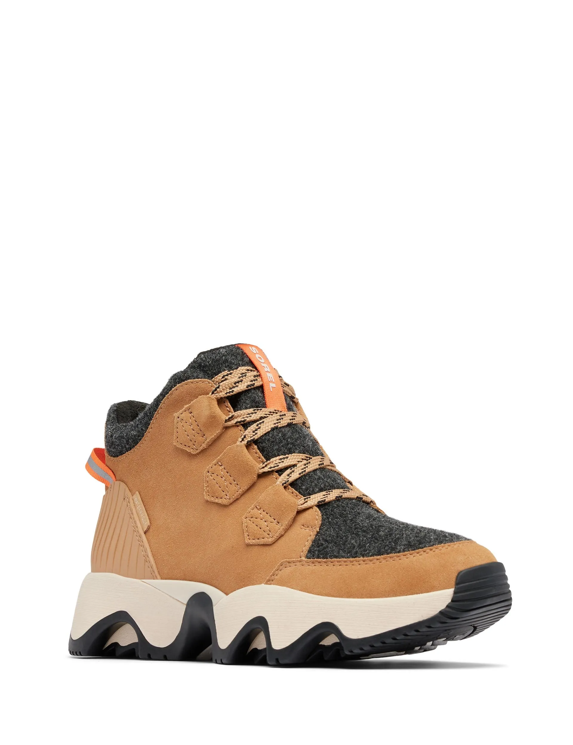 Kinetic Impact Caribou Plus Waterproof Sneaker Boots - Tawny Buff/Black