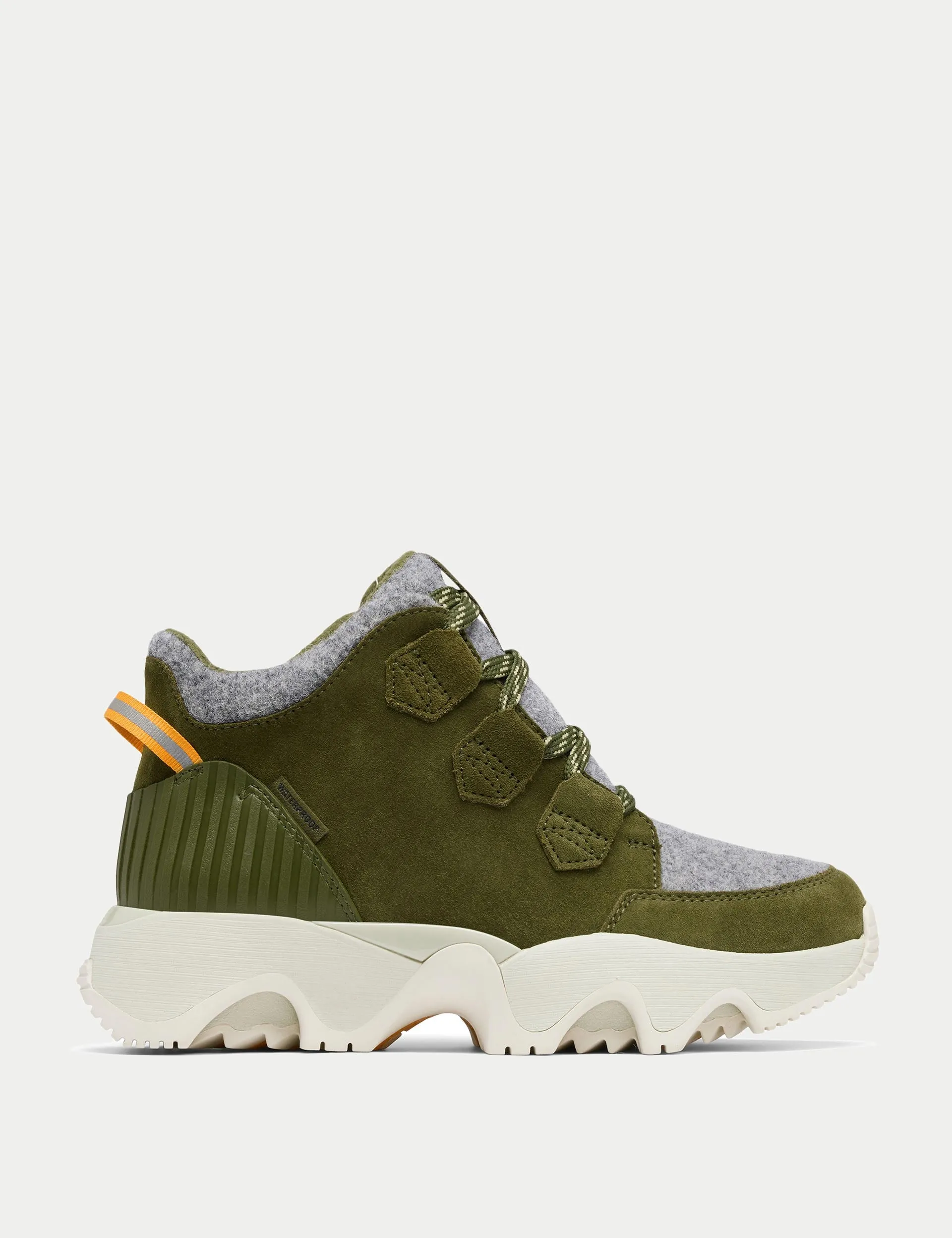 Kinetic Impact Caribou Plus Waterproof Sneaker Boots - Utility Green/Light Aloe