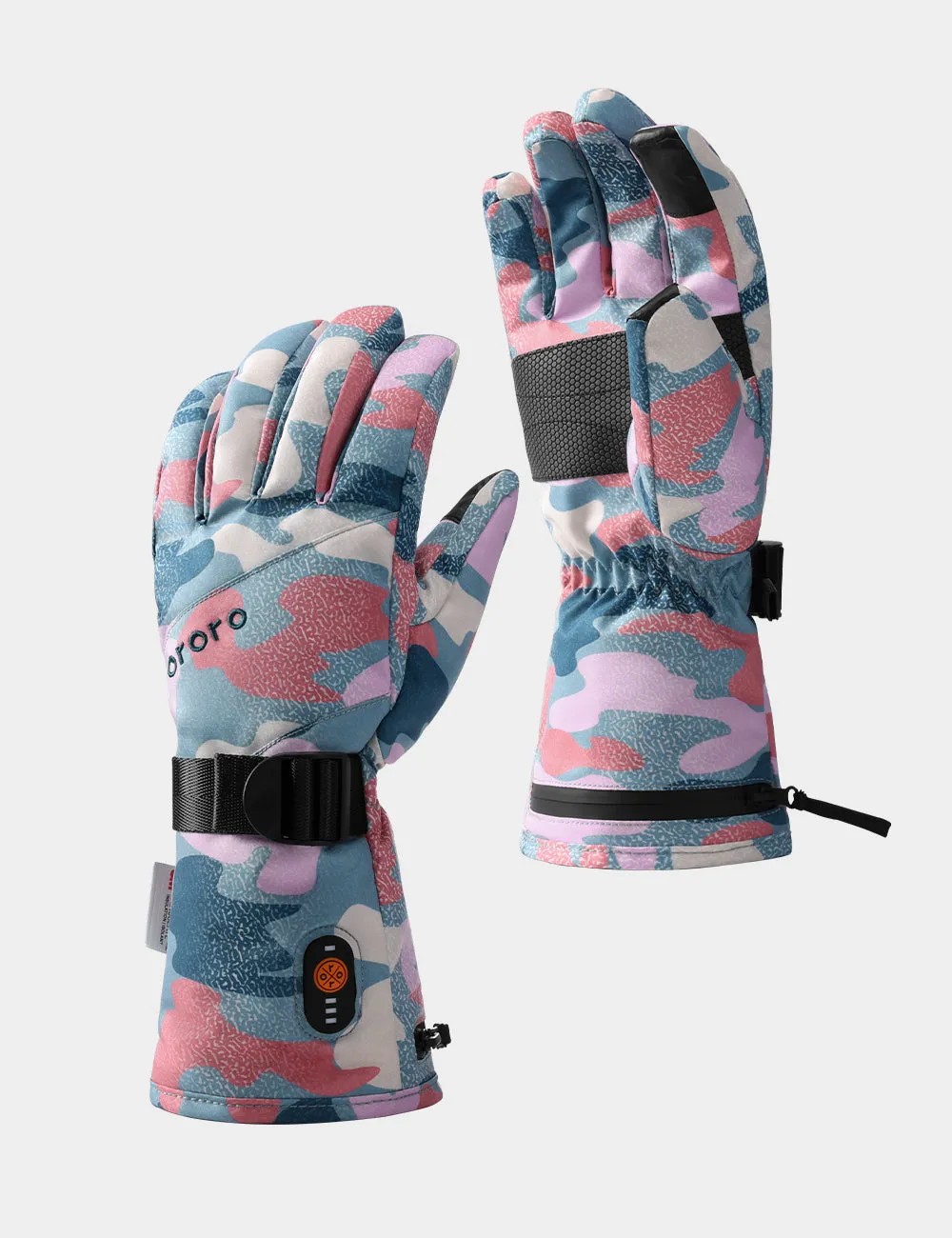 Kyoto Women's Colorprint Heated Lightweight Gloves