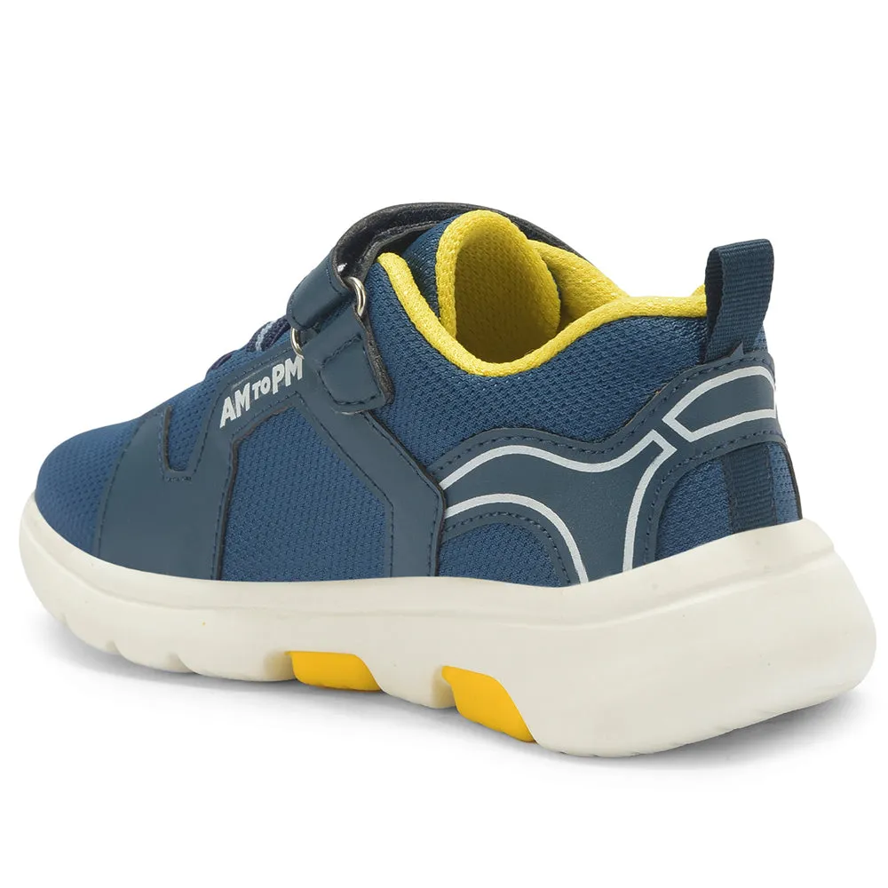 Leap7x By Liberty Kids ETHAN-E T.Blue Sports Non Lacing Shoes