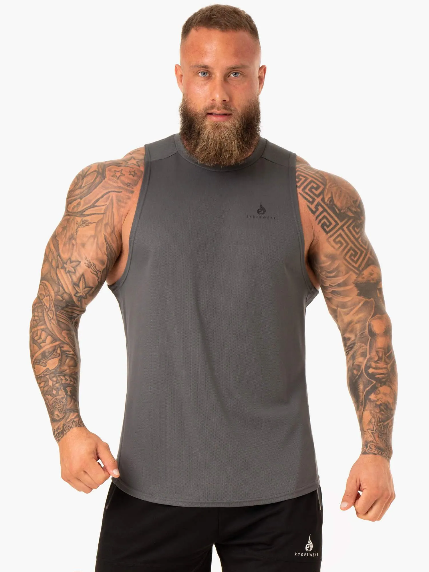 Lift Mesh Tank - Charcoal