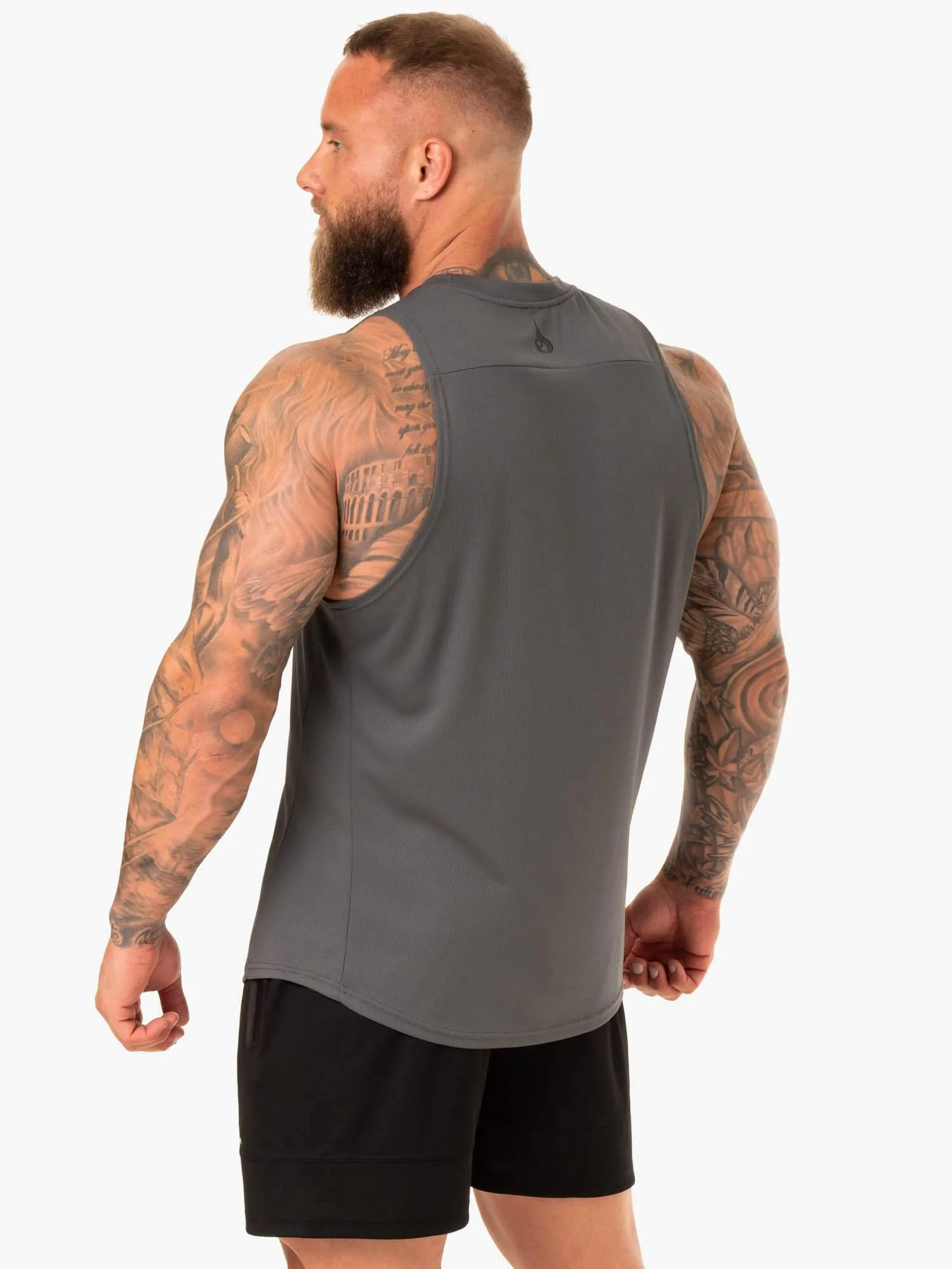 Lift Mesh Tank - Charcoal