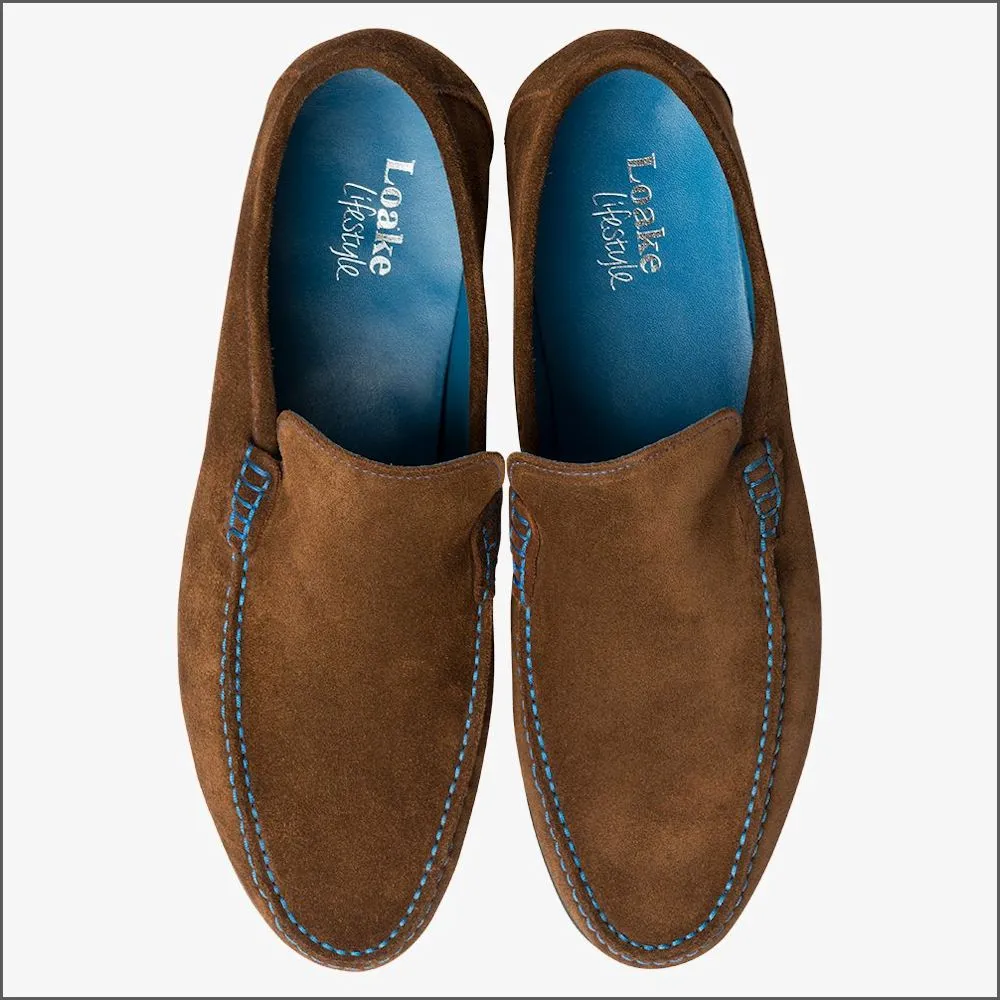 Loake Nicholson Polo Suede Moccasin Shoe--