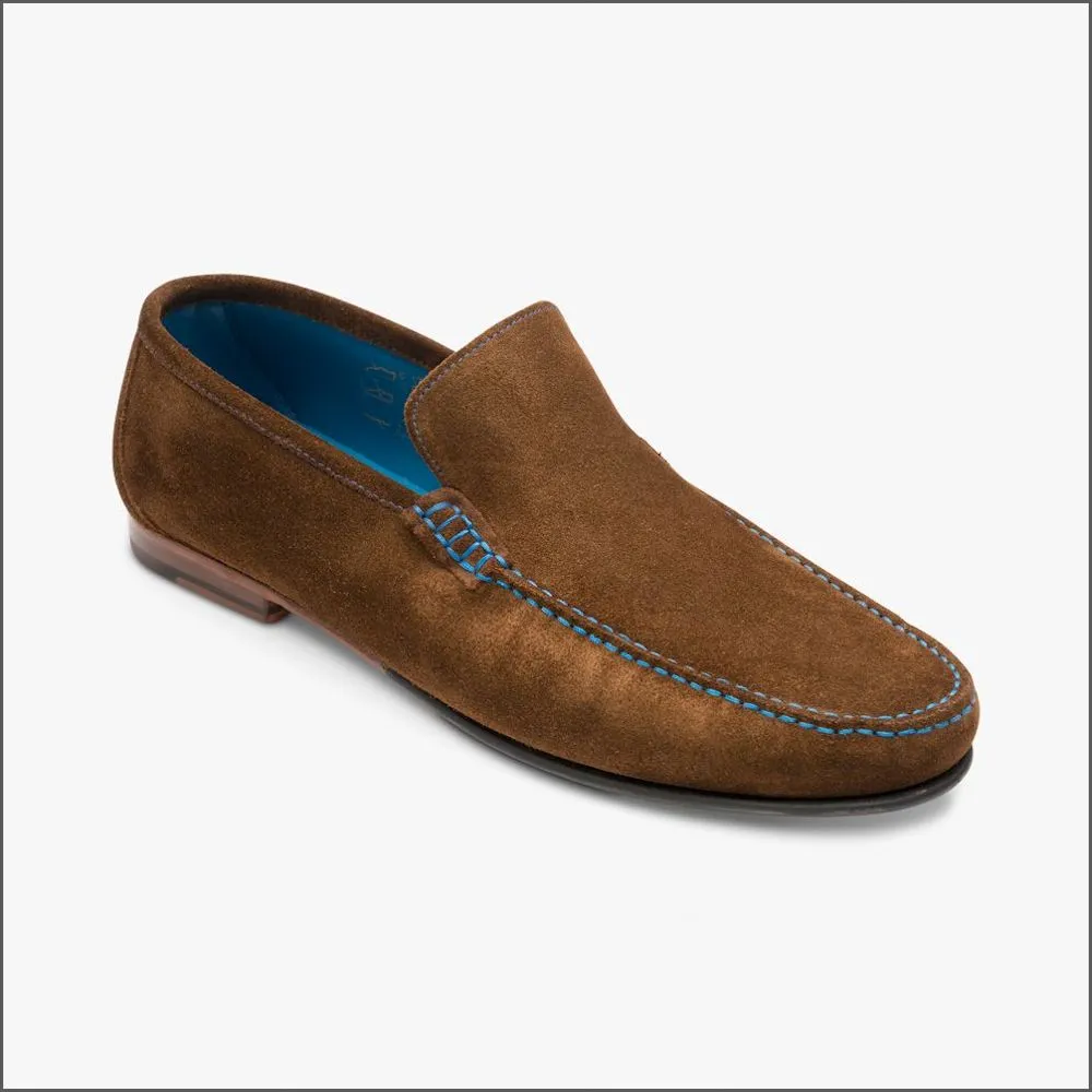 Loake Nicholson Polo Suede Moccasin Shoe--