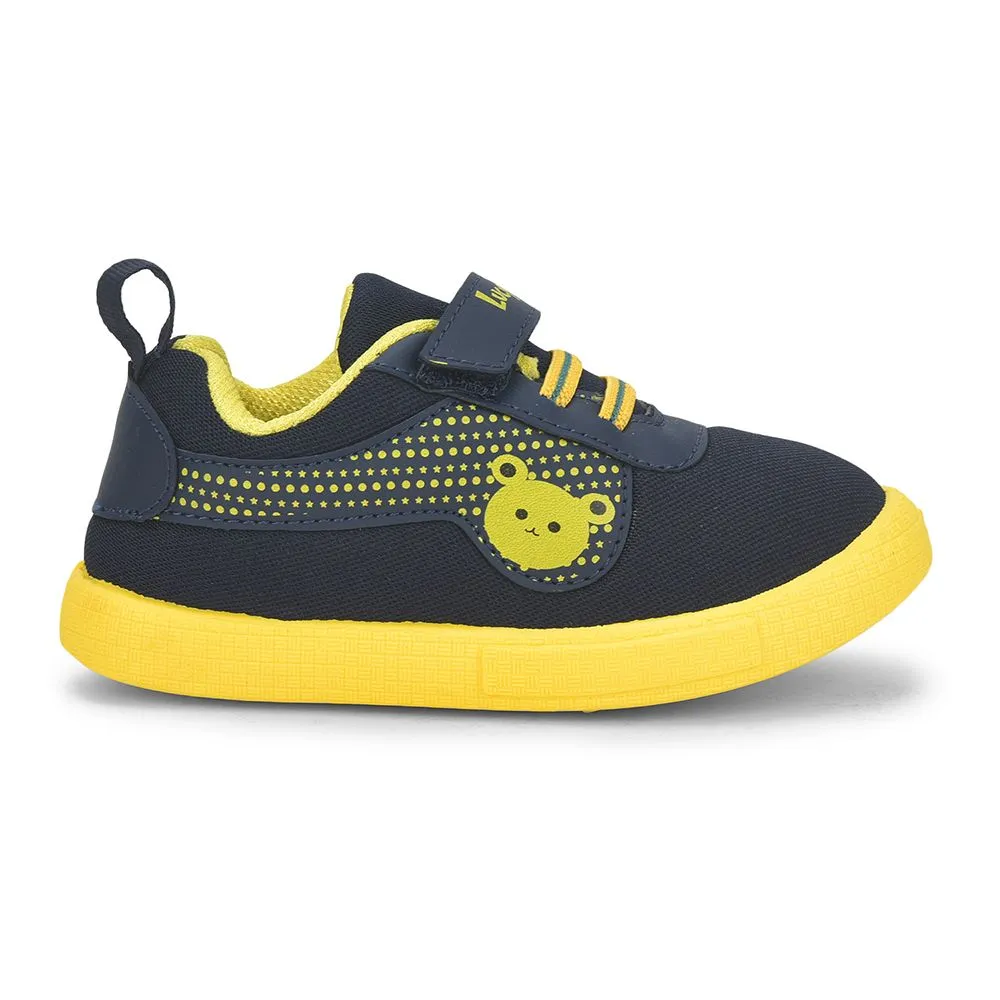 Lucy & Luke (Blue) Casual Non Lacing Shoes For Kids BASTIAN-2E By Liberty