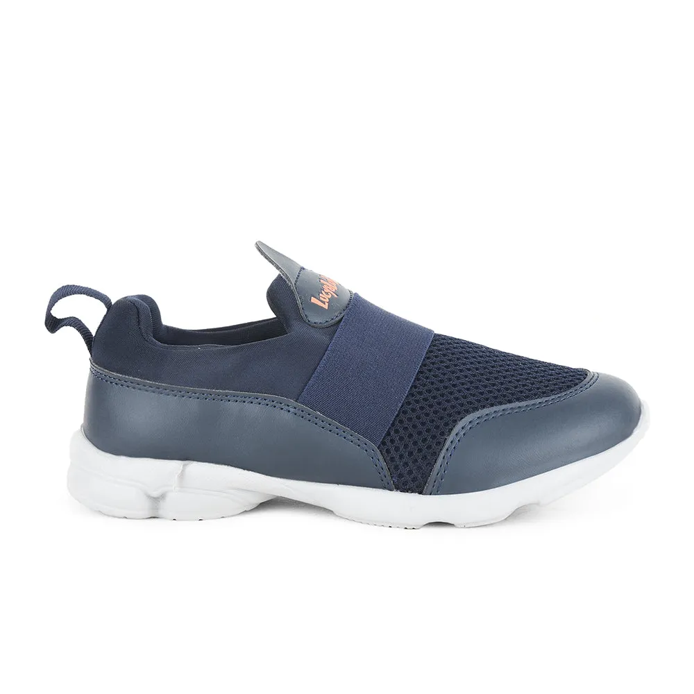 Lucy & Luke by Liberty Kids KSN-51 N.Blue Casual Non Lacing Shoes