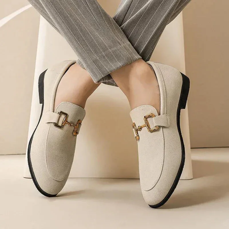 Luxury Suede Slip-On Loafers for Effortless Style and Comfort