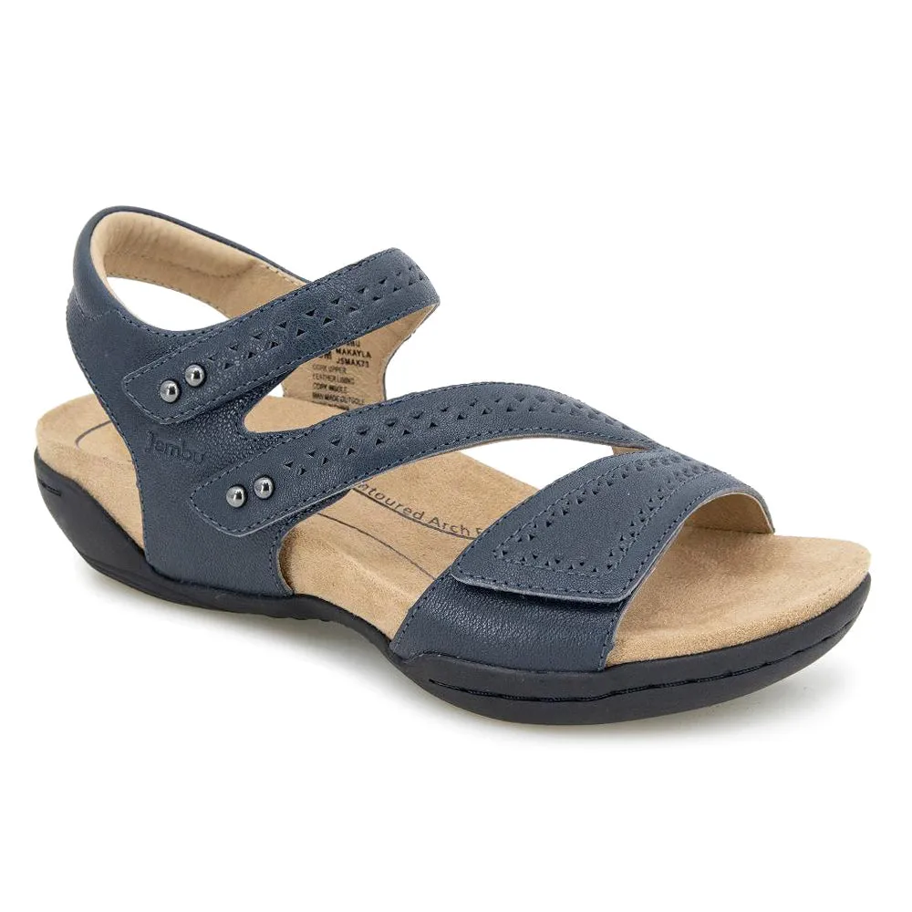 Makayla Slip On Footbed Sandals