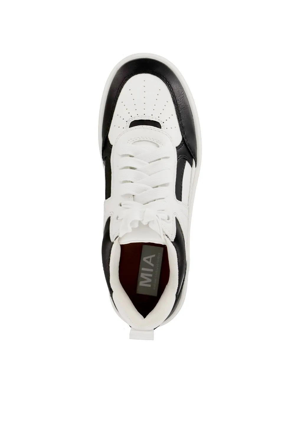 Mia Dice Sneakers (White/Black)