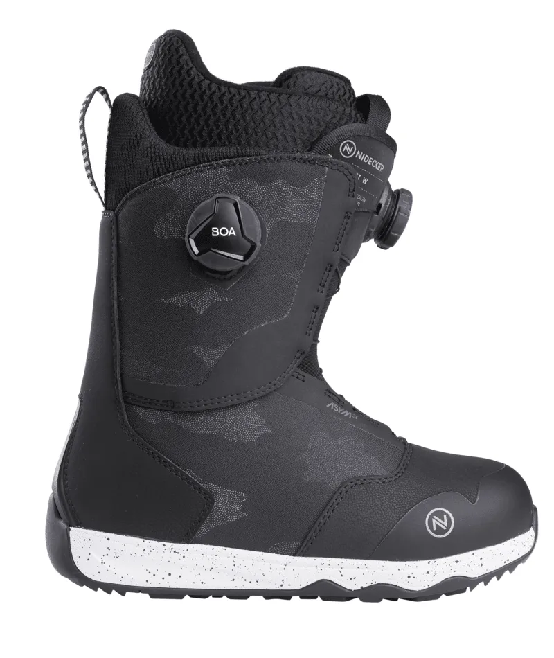 NIDECKER Women's Rift-W Snowboard Boots Black 2025