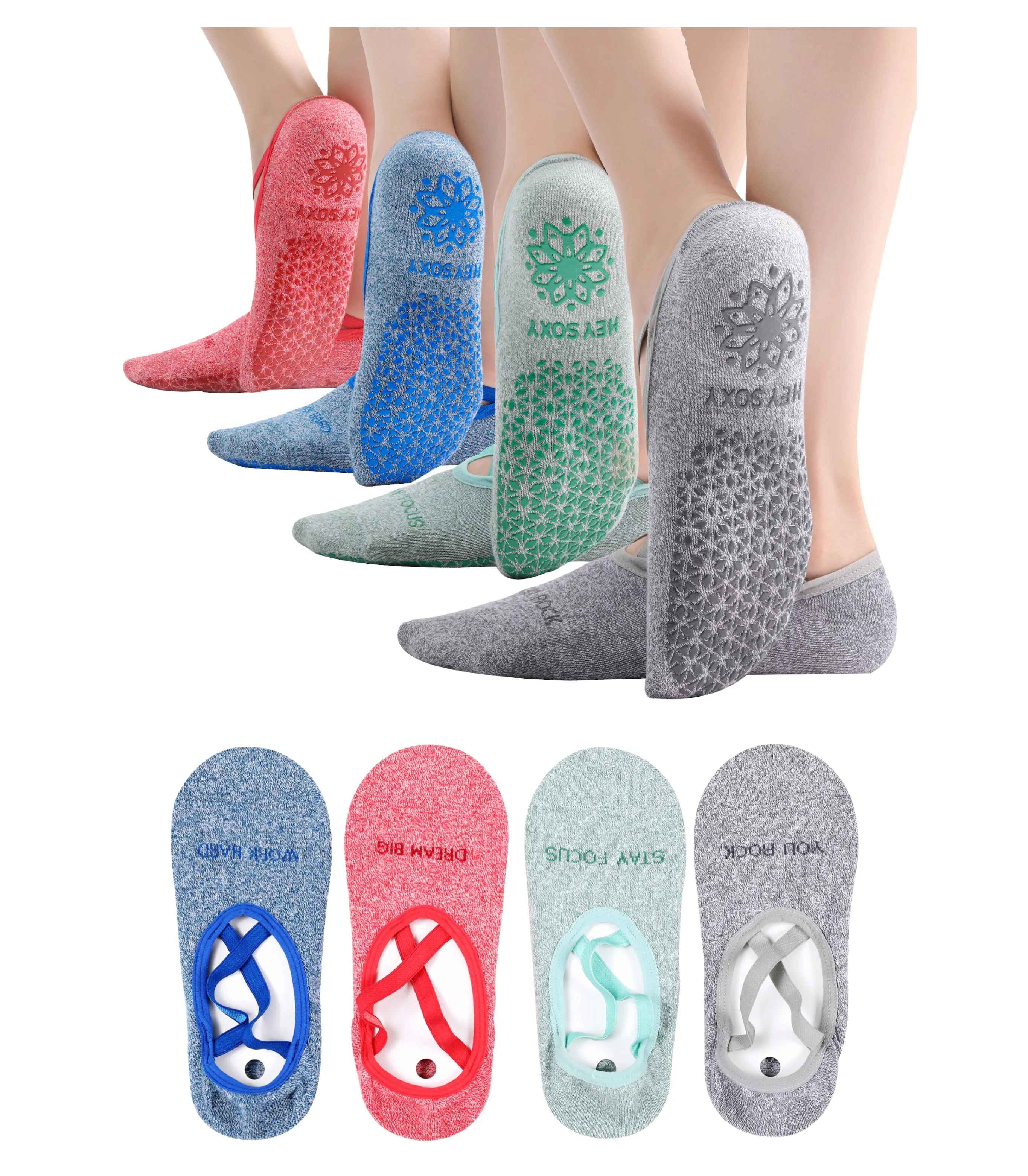 Non-Slip Women's Hospital Socks