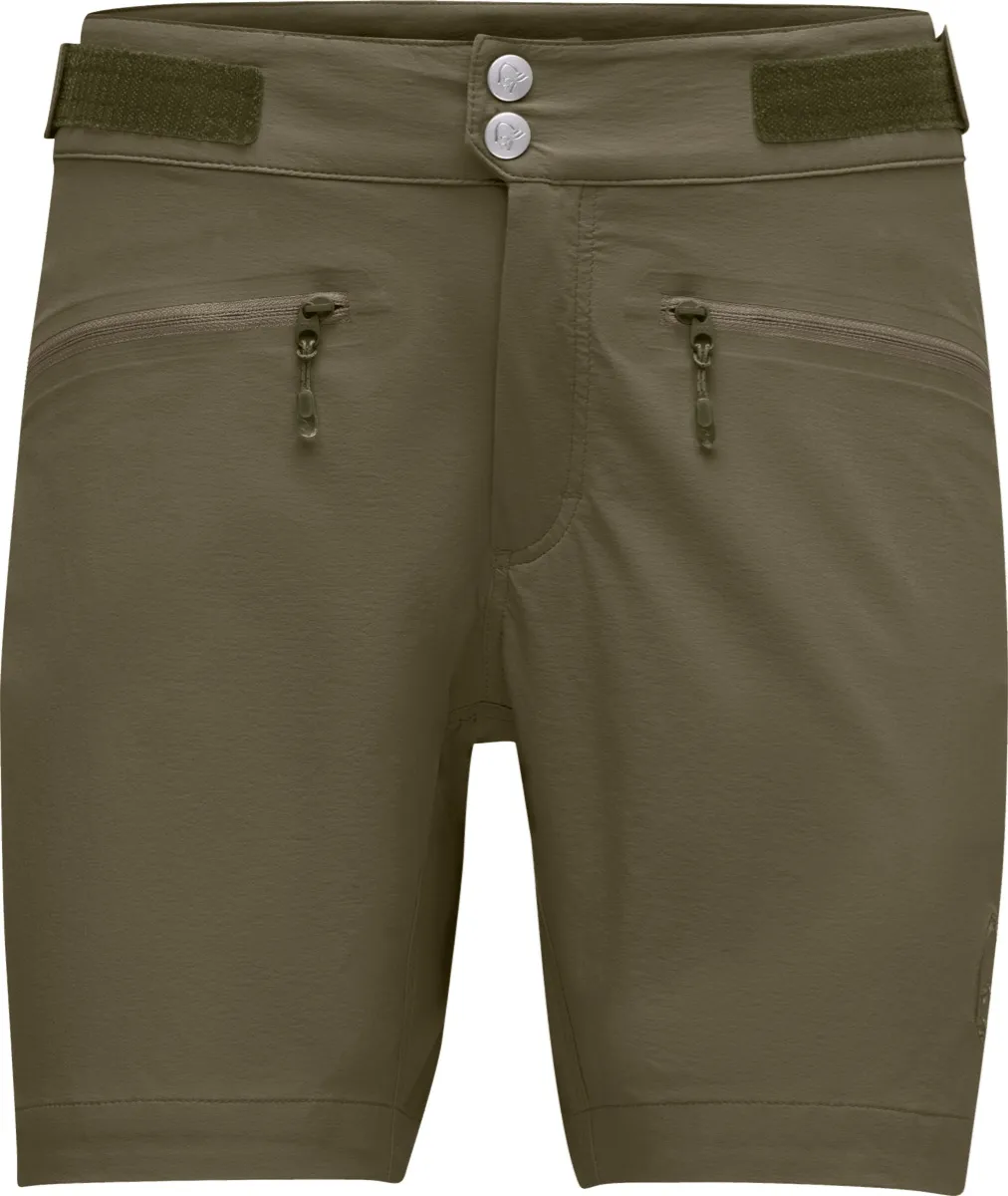 Norrøna Women&#x27;s Femund Flex1 Lightweight Shorts Olive Night | Buy Norrøna Women&#x27;s Femund Flex1 Lightweight Shorts Olive Night here | Outnorth