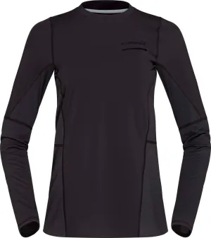 Norrøna Women&#x27;s Senja Equaliser Lightweight Long Sleeve  Caviar | Buy Norrøna Women&#x27;s Senja Equaliser Lightweight Long Sleeve  Caviar here | Outnorth