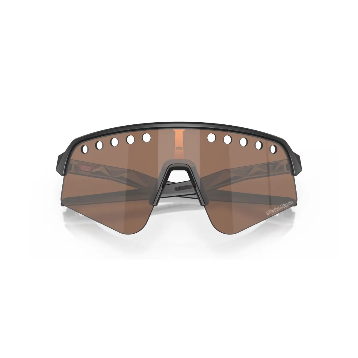 Oakley Sutro Lite Sweep Troy Lee Designs Series Black Frame Brown Lens