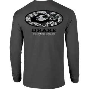 Old School Oval Long Sleeve T-Shirt