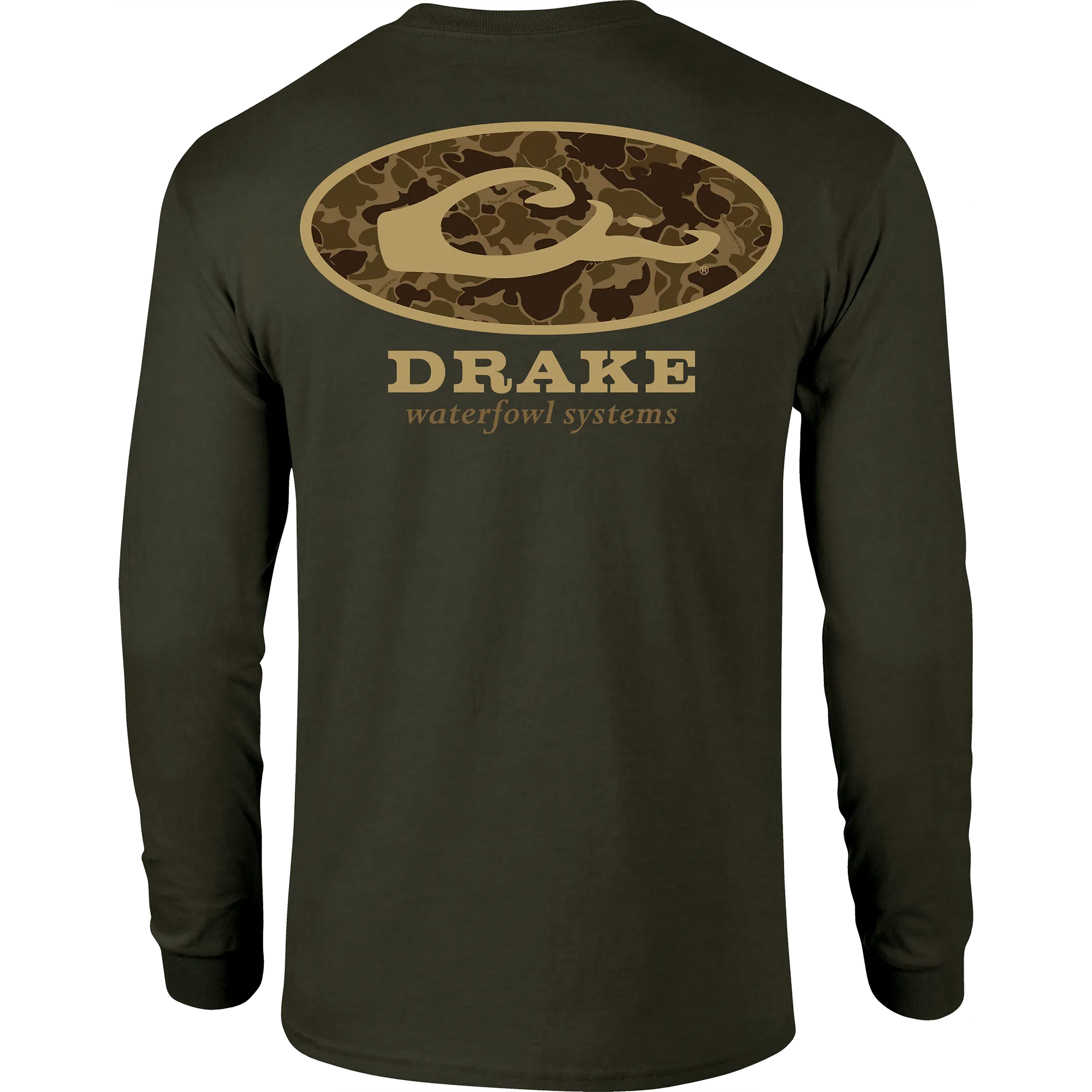 Old School Oval Long Sleeve T-Shirt