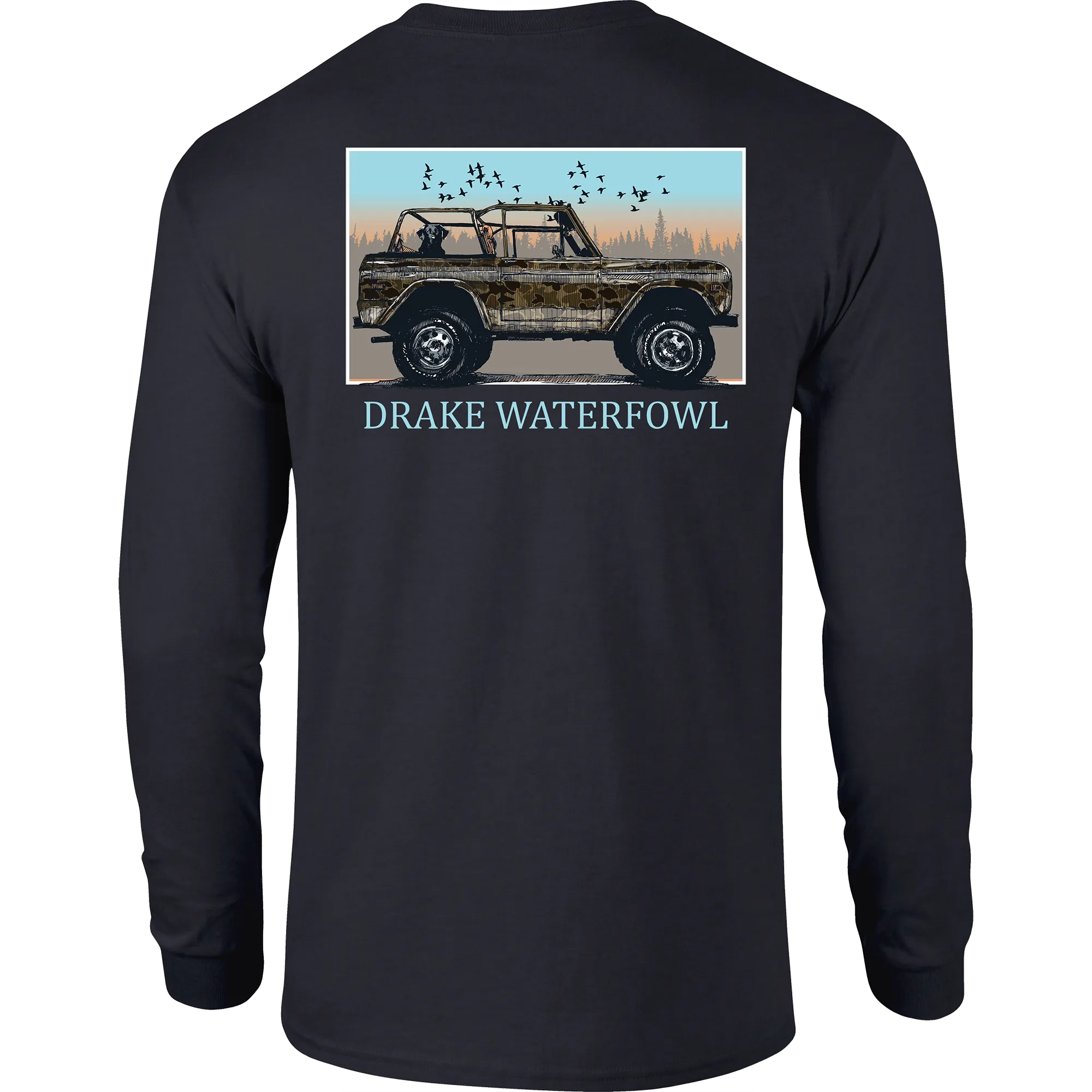 Old School Ride Along Long Sleeve T-Shirt