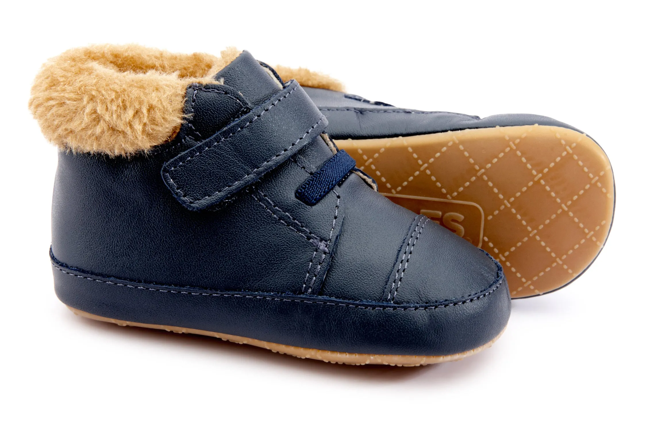 Old Soles Boy's & Girl's 0040R Mountain Bub Sneaker Booties - Navy